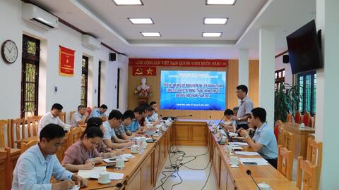Đoàn kiểm tra liên ngành trung ương số 04 làm việc tại Lạng Sơn