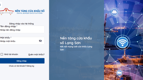 V/v thực hiện quy định về Quy trình sử dụng Nền tảng cửa khẩu số tỉnh Lạng Sơn