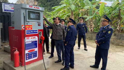 Sở Công Thương Lạng Sơn tăng cường kiểm tra, giám sát hoạt động kinh doanh xăng dầu
