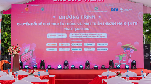 Chuyển đổi số chợ truyền thống – động lực thúc đẩy thương mại điện tử tỉnh Lạng Sơn
