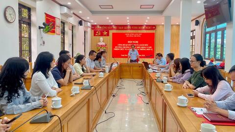 Sở Công Thương tỉnh Lạng Sơn tổ chức Hội nghị công bố các quyết định của Giám đốc Sở Công Thương tỉnh Lạng Sơn về công tác cán bộ