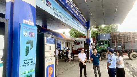 Sở Công Thương kiểm tra tình hình kinh doanh và sử dụng xăng sinh học E10 trên địa bàn tỉnh