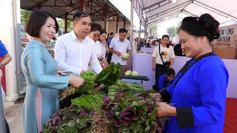 Hội nghị xúc tiến thương mại gắn với khai trương, đưa chợ Mai Pha vào hoạt động