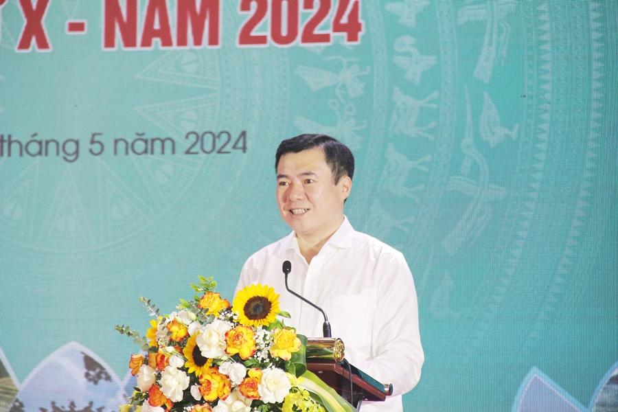 Phát biểu khai mạc Hội nghị, Thứ trưởng Bộ Công Thương Nguyễn Sinh Nhật Tân